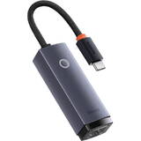 Lite USB tip C - mufa LAN RJ45 100Mbps gri (WKQX000213)