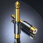Adaptor UGREEN mufa de 6,35 mm (mascul) la RCA (fema) auriu (AV169 80731)