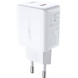 incarcator rapid Acefast USB tip C 20W Power Delivery alb (A1 EU alb)