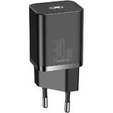incarcator rapid Baseus Super Si 1C USB tip C 30W Power Delivery incarcare rapida negru (CCSUP-J01)