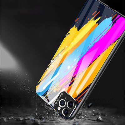 ForIT Husa de sticla durabila color iPhone 11 Pro
