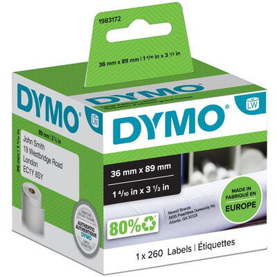 Consumabil Termic Dymo 36x 89mm 260St/Rolle