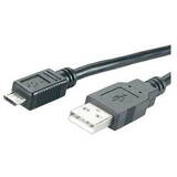 Cablu Date MediaRange USB/MicroUSB 1.2m,black