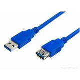 Cablu Date MediaRange  USB 3.0 A->A St/Bu 3m Albastru
