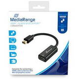 Adaptor MediaRange HDMI Male/Mini DP Fem 10 Gbit/s 15cm Negru