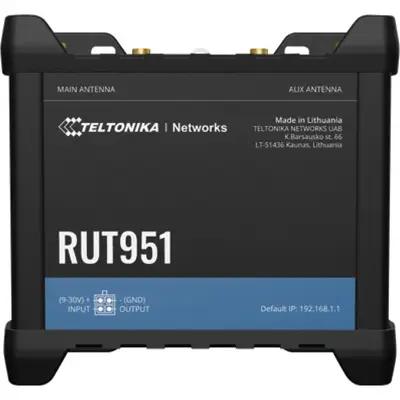 Router Wireless TELTONIKA 4G LTE Cat4, WiFi 802.11b/g/n, 1xWAN/LAN + 3xLAN 10/100, 2x SIM, VPN