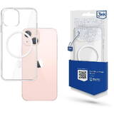 3mk Protection Husa robusta pentru iPhone 13 mini compatibila cu MagSafe MagCase in culoare transparenta
