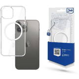 3mk Protection Husa robusta pentru iPhone 13 Pro Max, compatibila cu MagSafe transparenta