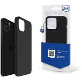 Husa din silicon 3mk Protection pentru iPhone 13 mini Negru
