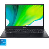 Laptop Acer Gaming 15.6'' Aspire 7 A715-76G FHD IPS, Procesor Intel Core i5-12450H (12M Cache, up to 4.40 GHz), 16GB DDR4, 512GB SSD, GeForce RTX 3050 4GB, No OS, Black