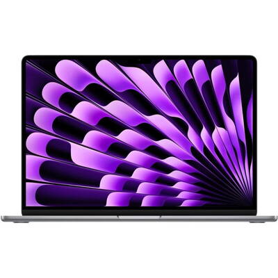 Laptop Apple 15.3'' MacBook Air 15 with Liquid Retina, M2 chip (8-core CPU), 8GB, 256GB SSD, M2 10-core GPU, macOS Ventura, Space Grey, INT keyboard, 2023