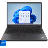 Laptop Lenovo 16'' ThinkPad P16v Gen 1, WUXGA IPS, Procesor Intel Core i7-13700H (24M Cache, up to 5.00 GHz), 32GB DDR5, 1TB SSD, RTX A1000 6GB, Win 11 Pro, Thunder Black