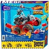 Set Jucarii Mega Bloks Blocks Hot Wheels Monster Trucks Bone Shaker Stunt trick