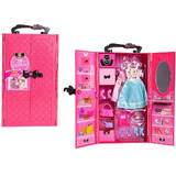 Accesoriu Jucarii Askato Dressing room with equipment - pink