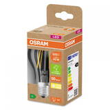 Osram Bec LED Classic A60, Ultra Efficient Light, E27, 2.5W (40W), 525 lm, lumina calda (3000K), cu filament