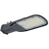 Lampa LED stradala Ledvance ECO CLASS AREA S, 30W, 100-240V, 3600 lm, lumina neutra (4000K), IP66/IK08, Østalp 42-60mm, 329x121x83mm, aluminiu, Gri