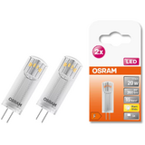 Osram 2 Becuri LED PIN, G4, 1.8W (20W), 200 lm, lumina calda (2700K)