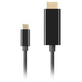 Cablu Date LANBERG USB-C(M)->HDMI(M) 1M 4K 60HZ BLACK