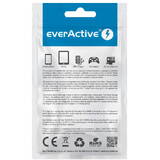 Cablu Date everActive USB Lightning 1m - Black, silicone, quick charge, 2,4A - CBS-1IB