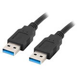 Cablu Date LANBERG CA-USBA-30CU-0010-BK USB 1m 3.0 USB A Black