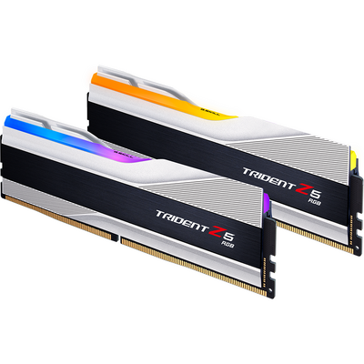 Memorie RAM G.Skill Trident Z5 RGB DDR5-8000, CL40, XMP 3.0 - 48 GB Dual-Kit, silver