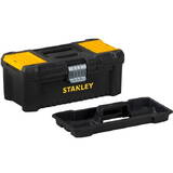 Essential toolbox with metal latches