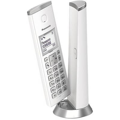 Telefon Fix Panasonic KX-TGK210 DECT Caller ID White