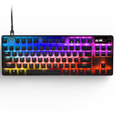 Tastatura STEELSERIES Gaming Apex Pro 2023 TKL RGB OmniPoint 2.0 Switch Mecanica