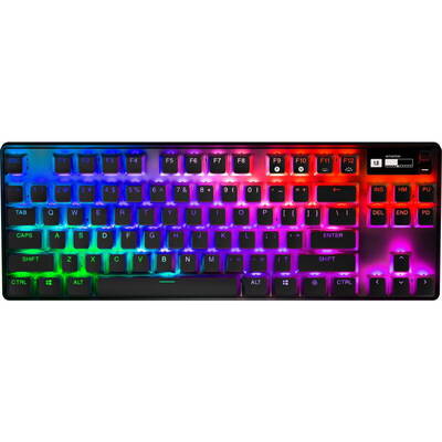Tastatura STEELSERIES Gaming Apex Pro 2023 TKL Wiresless RGB OmniPoint 2.0 Switch Mecanica