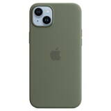 iPhone 14 Plus Silicone with MagSafe - Olive