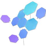 Nanoleaf Kit Starter panouri Shapes Hexagons, LED RGBW, Wi-Fi, 9 panouri