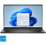 Laptop Dell 15.6'' Vostro 3530, FHD 120Hz, Procesor Intel Core i5-1335U (12M Cache, up to 4.60 GHz), 8GB DDR4, 512GB SSD, Intel Iris Xe, Win 11 Pro, Carbon Black