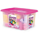 Wader Blocks 132 pcs. in a container for girls