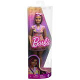 Papusa MATTEL Barbie Fashionistas With Pink-Streaked Hair And Heart Dress