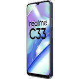Smartphone Realme C33, Octa Core, 64GB, 4GB RAM, Dual SIM, 4G, Tri-Camera, Night Sea