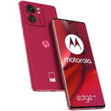 Smartphone MOTOROLA Edge 40, Octa Core, 256GB, 8GB RAM, Dual SIM, 5G, Tri-Camera, Leather Viva Magenta