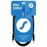 Cablu SSQ MIMI2 SS-1425 Mini Jack Stereo 3,5 mm - Mini Jack Stereo 3,5 mm 2 m Black
