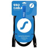 Cablu SSQ DMX0,5 - XLR male - XLR female, 0,5 m
