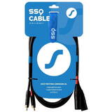 Cablu SSQ RCAXM2 - RCA - XLR - 2 m, Black