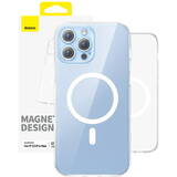 Magnetic Phone Case for iP 13 PRO MAX OS-Lucent Series (Clear)
