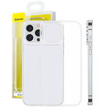 Simple Transparent Case for iPhone 13 Pro Max (white)