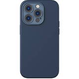 Baseus Liquid Silica Magnetic Case and Tempered Glass set for iPhone 14 Pro (blue)