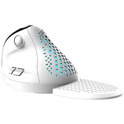 Mouse Delux Wireless Ergonomic M618XSD BT+2.4G RGB (white)