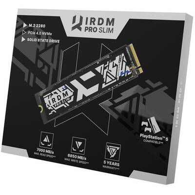 SSD GOODRAM IRP-SSDPR-P44S-4K0-80 M.2 4 TB PCI Express 4.0 3D TLC NAND NVMe