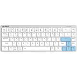 Tastatura DAREU Wireless mechanical EK868 Bluetooth Alb - Albastru
