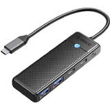 Hub USB Orico 4in1 USB A3.0x2 + Type-C3.0x1 + PD100Wx1