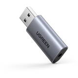 Adaptor UGREEN Audio CM383 USB na mini jack 3,5 mm
