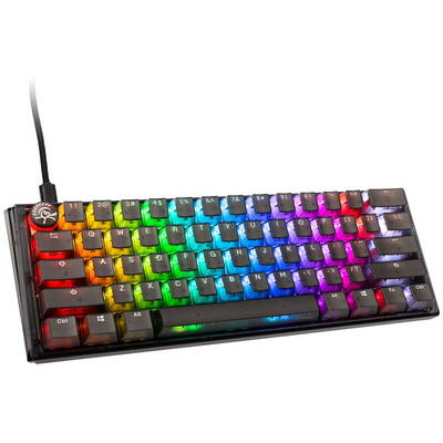 Tastatura Ducky One 3 Aura Black Mini Gaming  RGB LED - MX-Silent-Red (US)