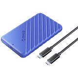 Enclosure Orico 2.5' HDD / SSD , 6 Gbps, USB-C 3.1 Gen1 Albastru