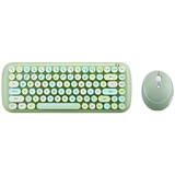Kit Tastatura + Mouse MOFII Wireless Candy 2.4G Verde